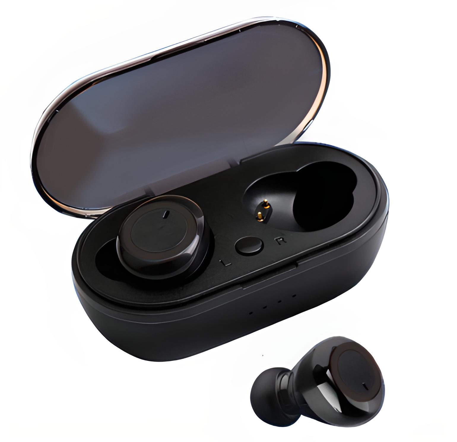 Навушники бездротові вакуумні TWS Y50 Black (1844)