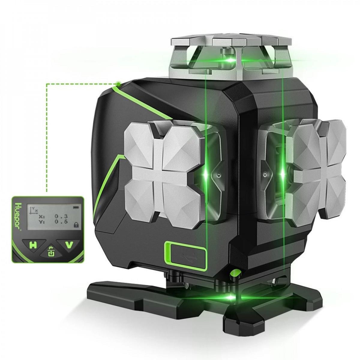 Лазерный уровень Huepar 4D (S04CG) - фото 2