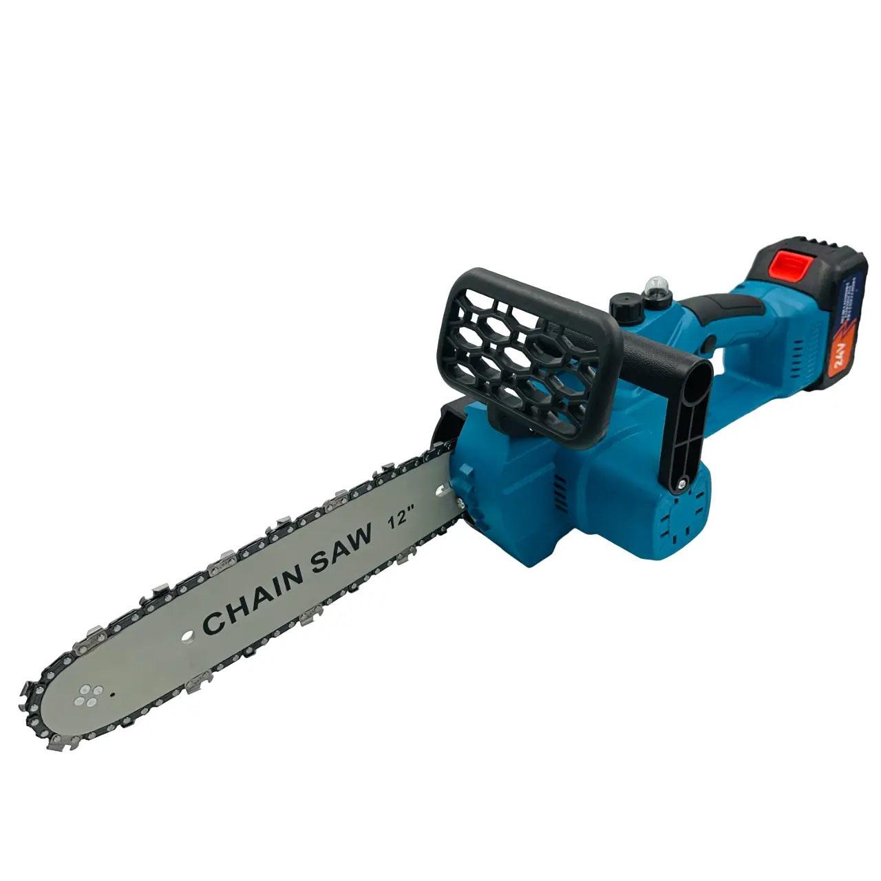 Пила аккумуляторная цепная Domotec Chain Saw 12'' 30 см - фото 2 Пила аккумуляторная цепная Domotec Chain Saw 12'' 30 см - фото 2