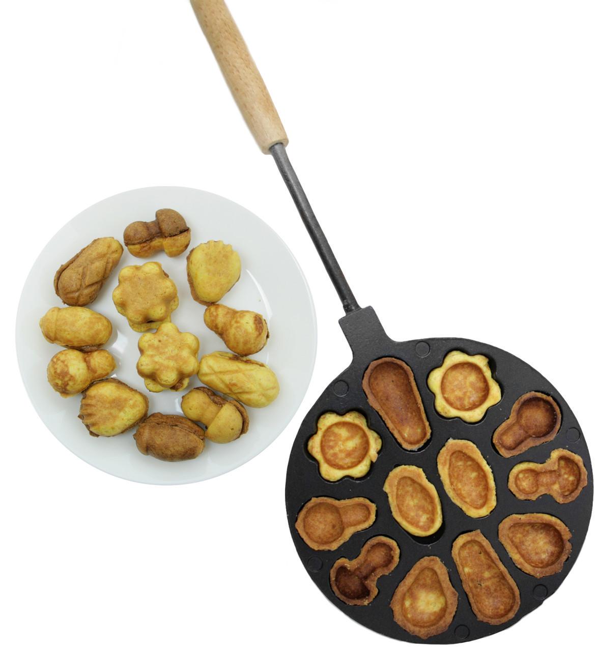 Форма для выпечки печенья Ассорти 12 с гранитным покрытием (5625037) - фото 7 Форма для выпечки печенья Ассорти 12 с гранитным покрытием (5625037) - фото 7