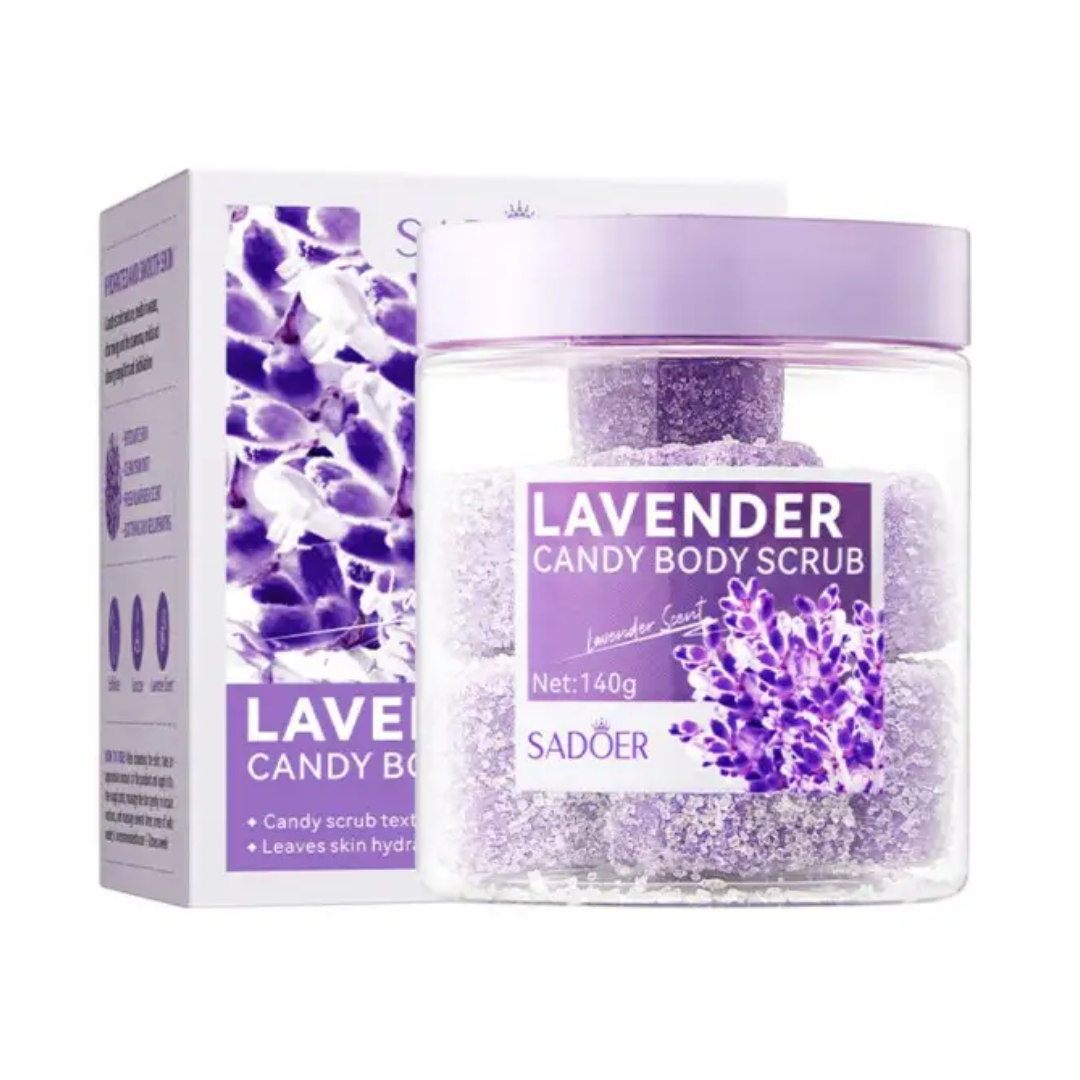 Скраб для тела Sadoer Lavender Candy Body Scrub 140 г (29538027)