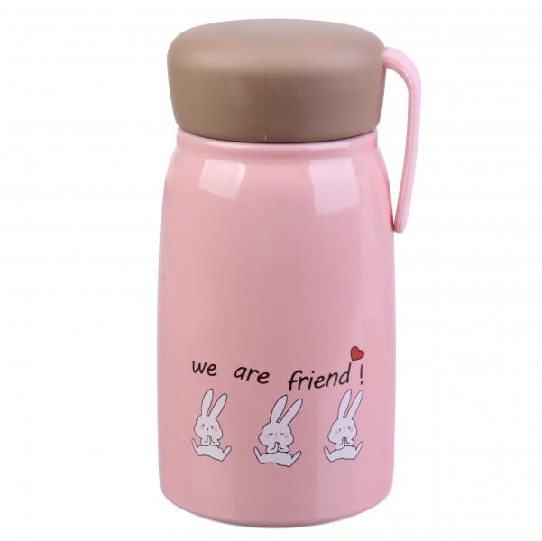 Термос 61-3156 380 мл Розовый (1344864112)