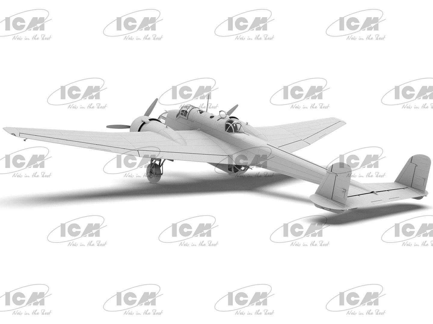 Сборная модель ICM самолет HP.52 Hampden B.Mk.I Британский бомбардировщик 2 СВ (48352) - фото 2