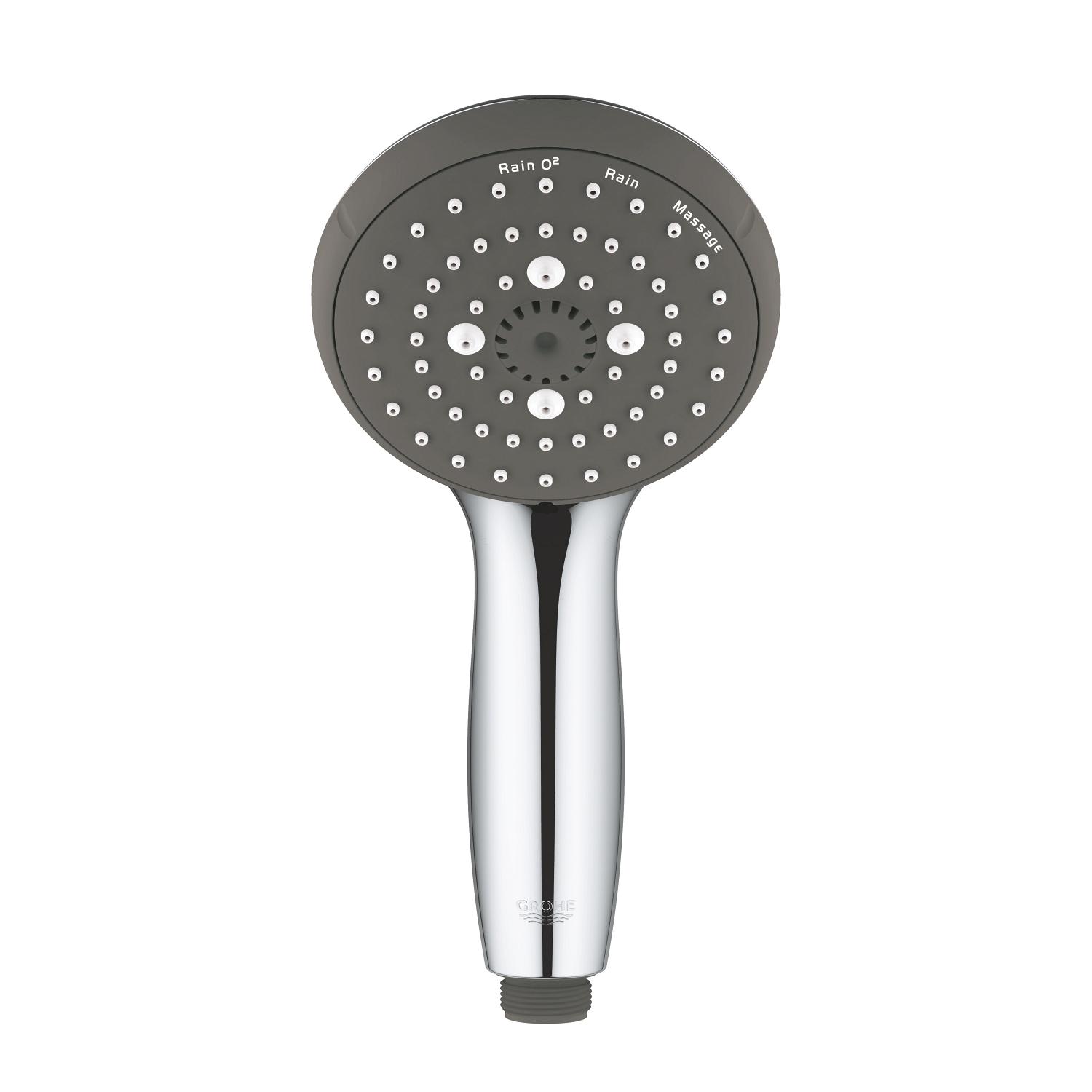 Душевой комплект со штангой Grohe QuickFix Vitalio Start 26032000 CV031496 Хром (163376) - фото 4