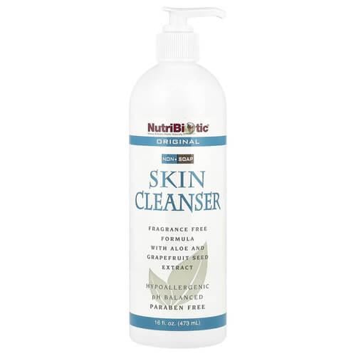 Средство для умывания и очистки NutriBiotic Skin Cleanser Non-Soap 473 мл (NBC-01026)
