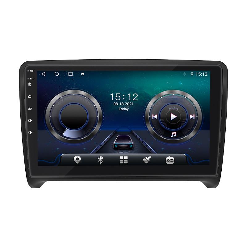 Автомагнитола штатная Lesko для Audi TT II 8J 2006-2010 9" 4/32Gb 4G Wi-Fi GPS Top MOB