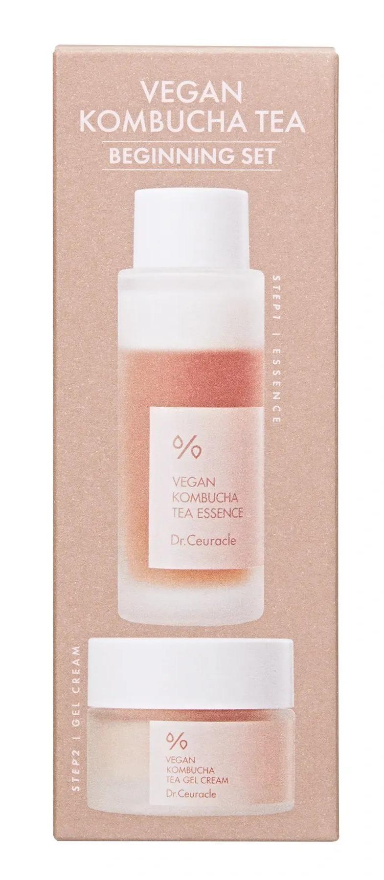 Набір для догляду за шкірою з комбучею Dr.Ceuracle Vegan Kombucha Beginning Set (8806133615553)