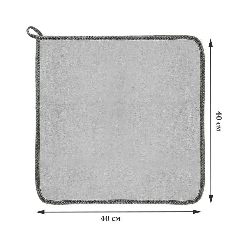 Полотенце микрофибра для авто BASEUS 40х40 см 2 шт. - фото 10