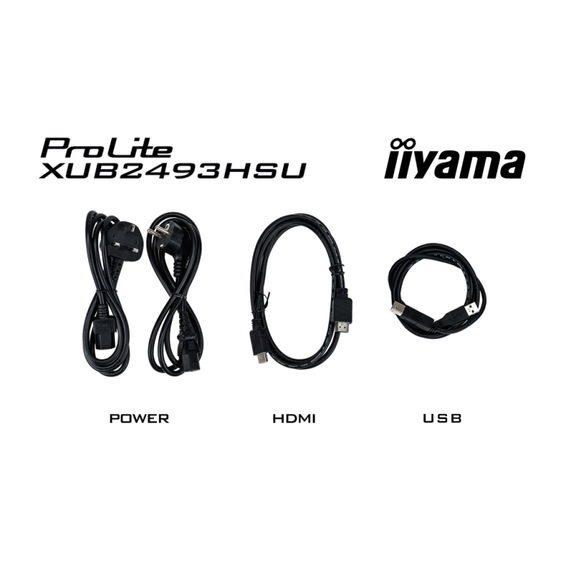 Монитор безрамочный iiyama XUB2493HSU-B7 IPS 1920x1080 Full HD 24" 4W (26832331) - фото 14 Монитор безрамочный iiyama XUB2493HSU-B7 IPS 1920x1080 Full HD 24" 4W (26832331) - фото 14