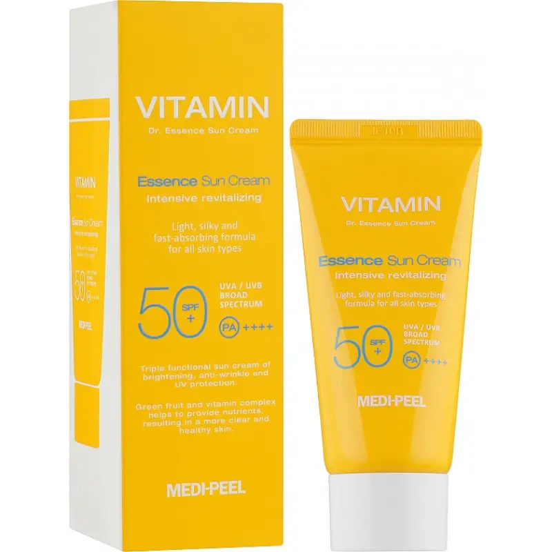 Сонцезахисний крем Vitamin Dr. Essence Sun Cream SPF50+/PA+++ Medi-Peel 50 мл (8809409347714)