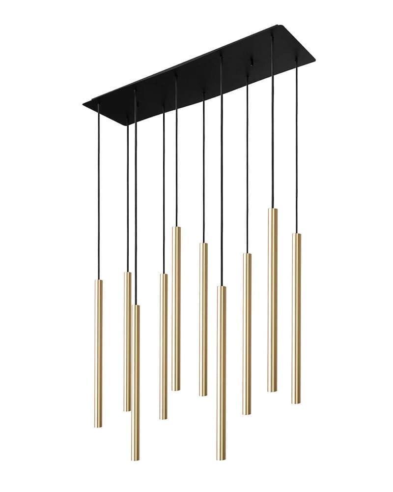 Подвесной светильник Nowodvorski 8924 Laser 490 G9 10x10W IP20 Латунный (28688669)