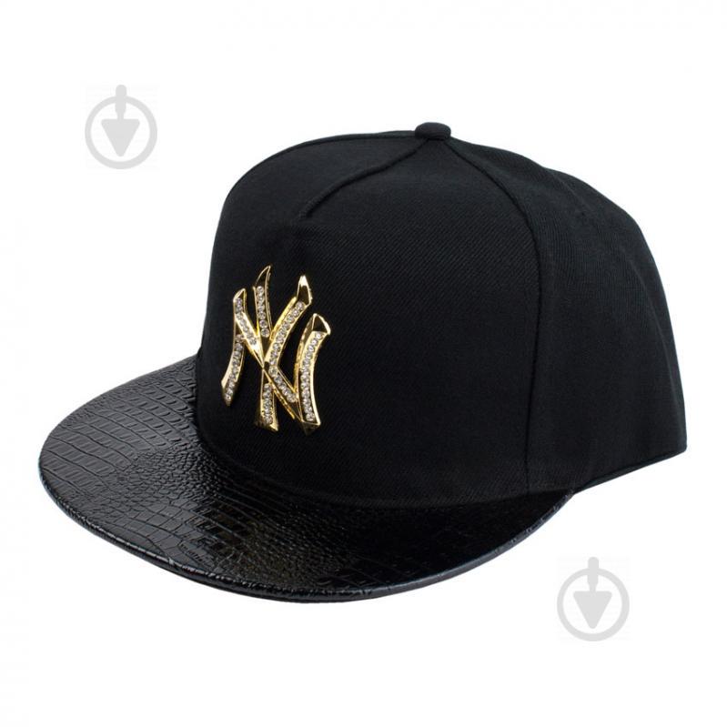 Бейсболка Snapback Beani'qe Gold NY One sizе Чёрный (23237) Бейсболка Snapback Beani'qe Gold NY One sizе Чёрный (23237)