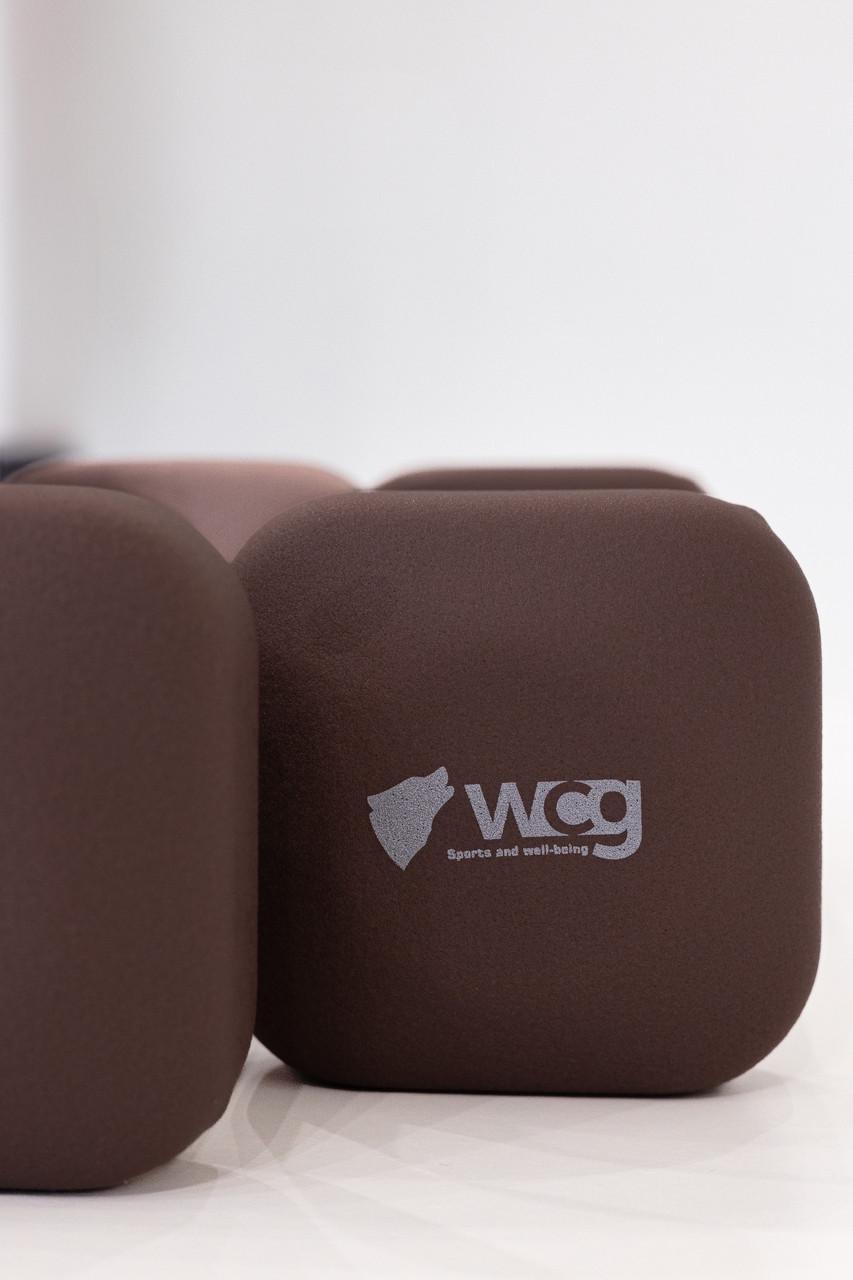 Гантелі для фітнесу WCG Cube 2 шт. 3 кг (W-CUBE3) - фото 4