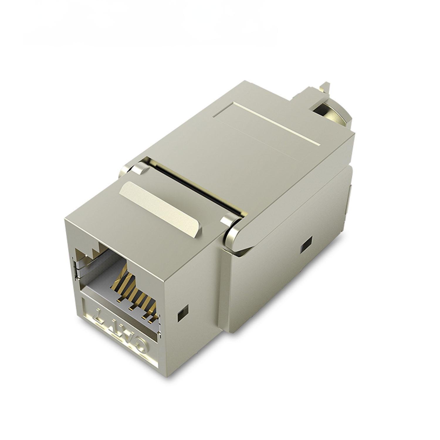 Інтернет-з'єднувач Vention Cat.7 FTP 10 Гбіт/с 600 МГц RJ45 роз'єм LAN RJ 45 Ethernet Сірий (VDD-B04-H) - фото 1