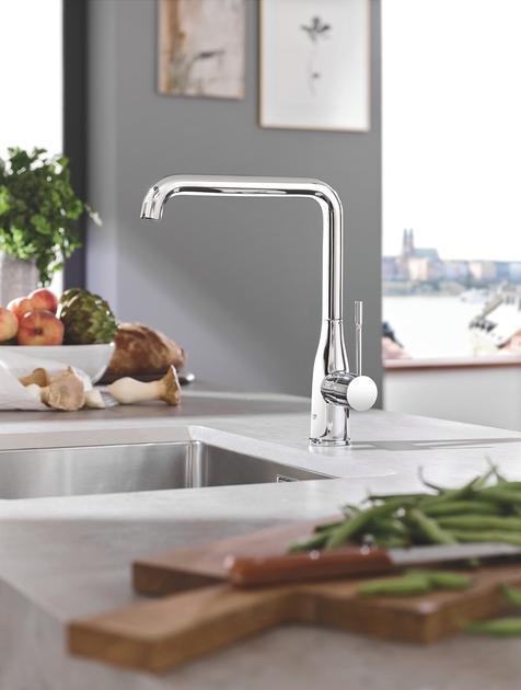 Змішувач для кухні Grohe Essence New (30269000) - фото 3 Змішувач для кухні Grohe Essence New (30269000) - фото 3