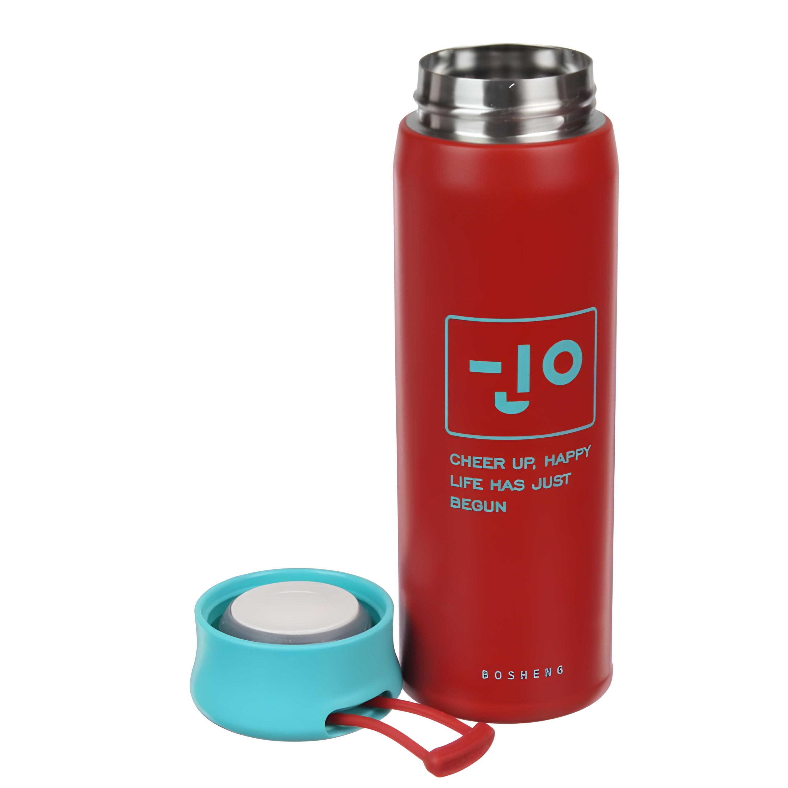 Пляшечка-термос BioDrink металева 420 мл (2466)