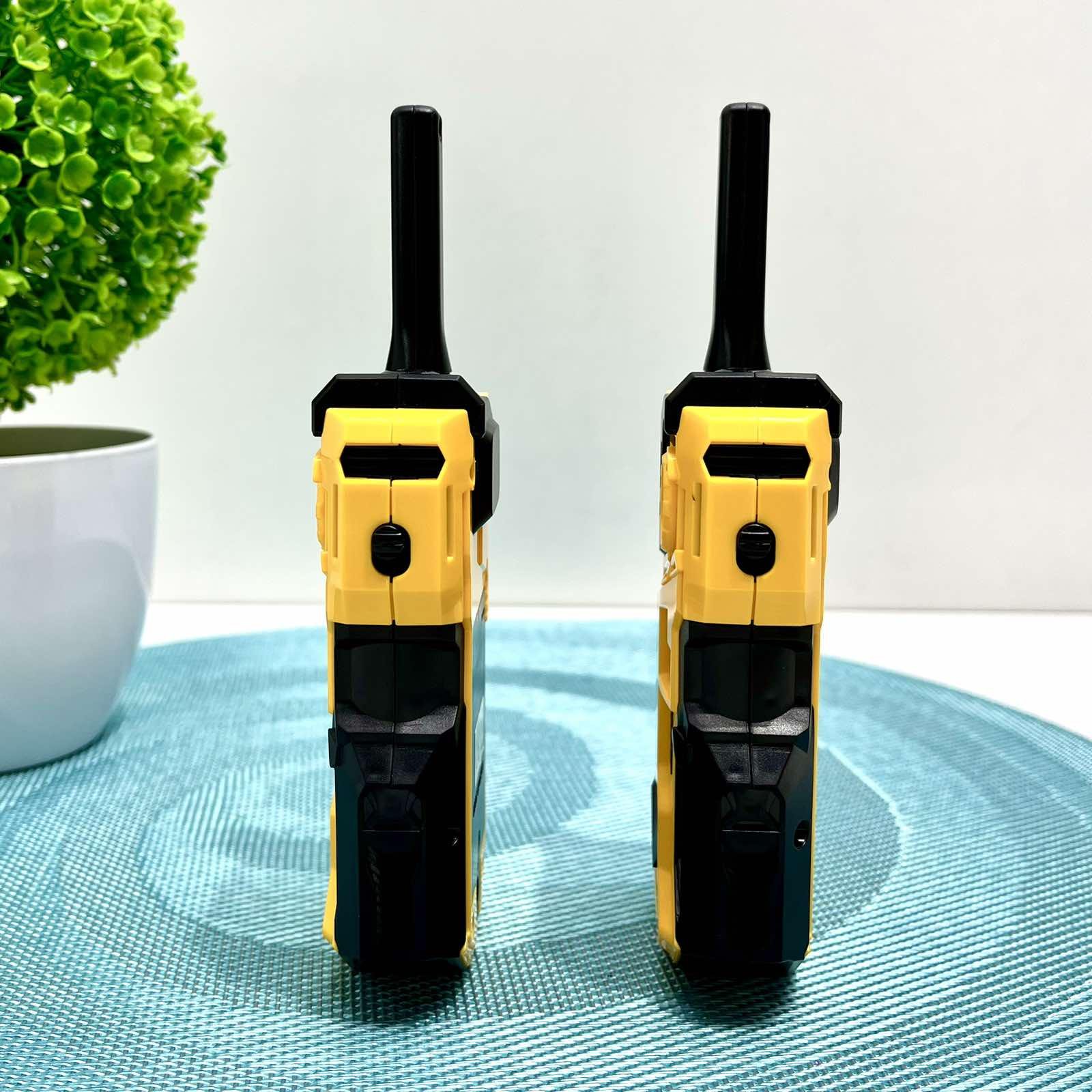 Ігровий набір рацій LING YUN ZHI звук/світло на батарейках 16 см 2 шт. Чорно-жовтий (LZ079) - фото 7 Ігровий набір рацій LING YUN ZHI звук/світло на батарейках 16 см 2 шт. Чорно-жовтий (LZ079) - фото 7