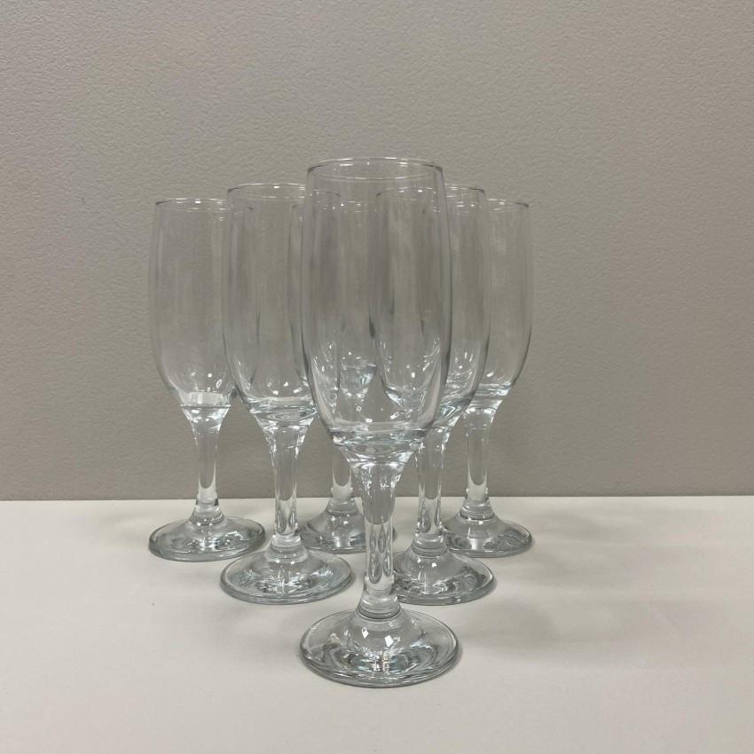 Набір келихів для шампанського Pasabahce Bistro 44419 190 мл 6 шт. (2354270377) - фото 4