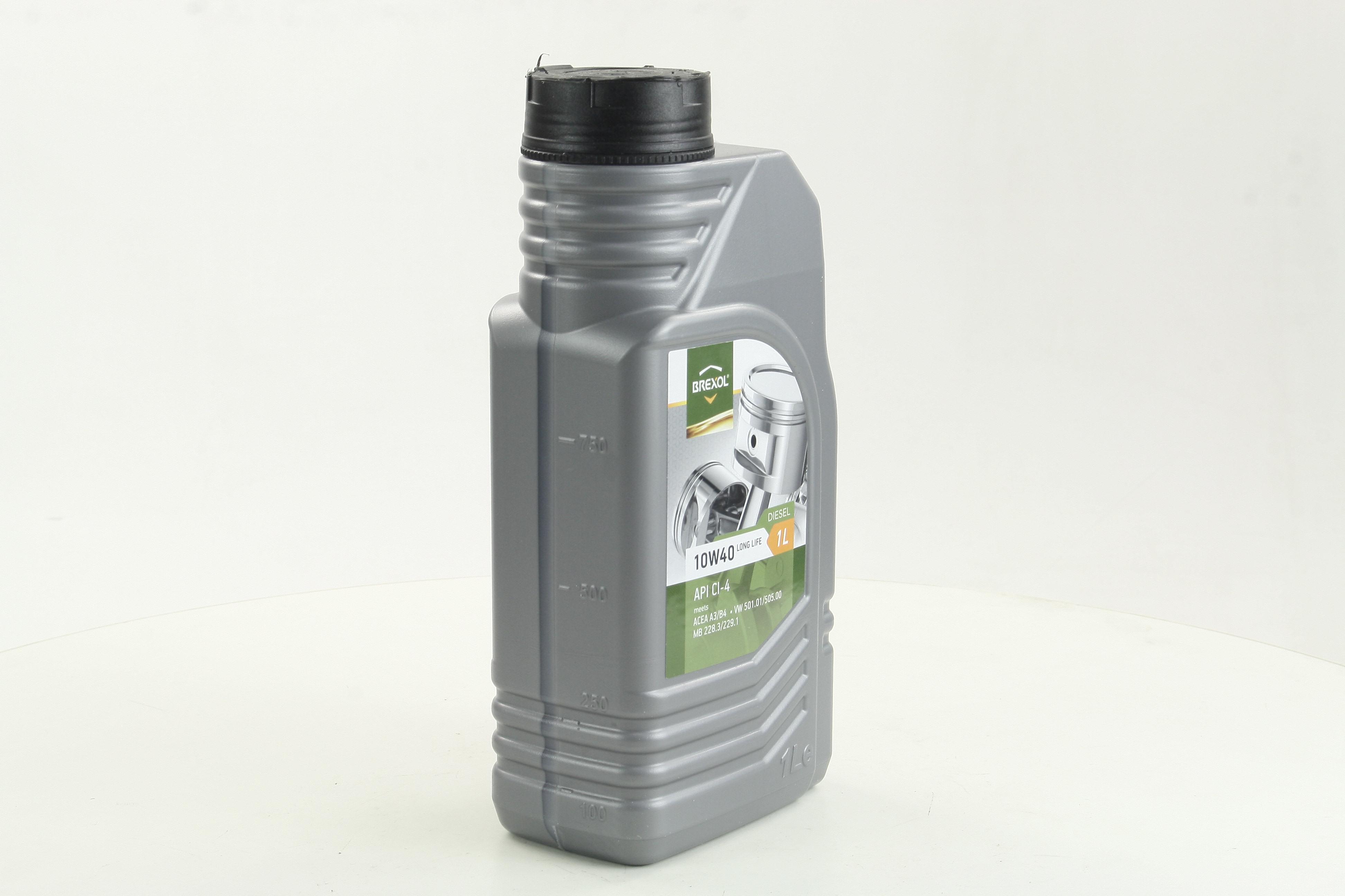Мастило моторне Brexol 10W40 CI-4 Diesel Long Life каністра 1 л (48391051014)