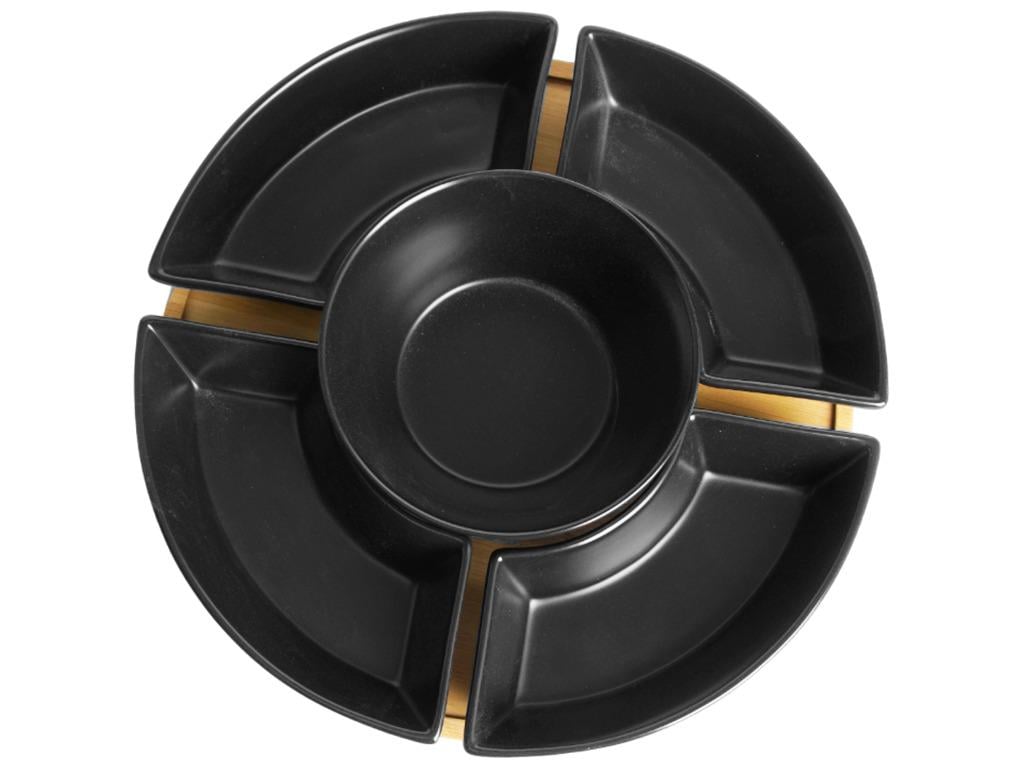 Менажница на подставке Stenson YG01100 29d Puzzle 6 предметов (611277) - фото 2