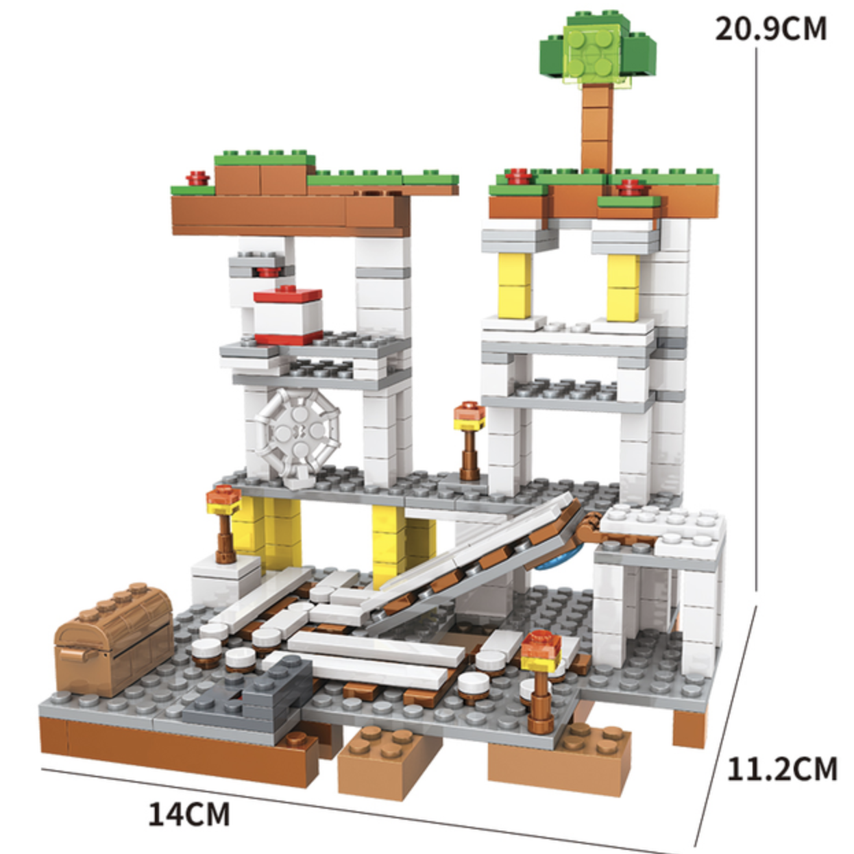 Конструктор My World Будівництво шахти 474 деталей (SJ82001) - фото 5 Конструктор My World Будівництво шахти 474 деталей (SJ82001) - фото 5