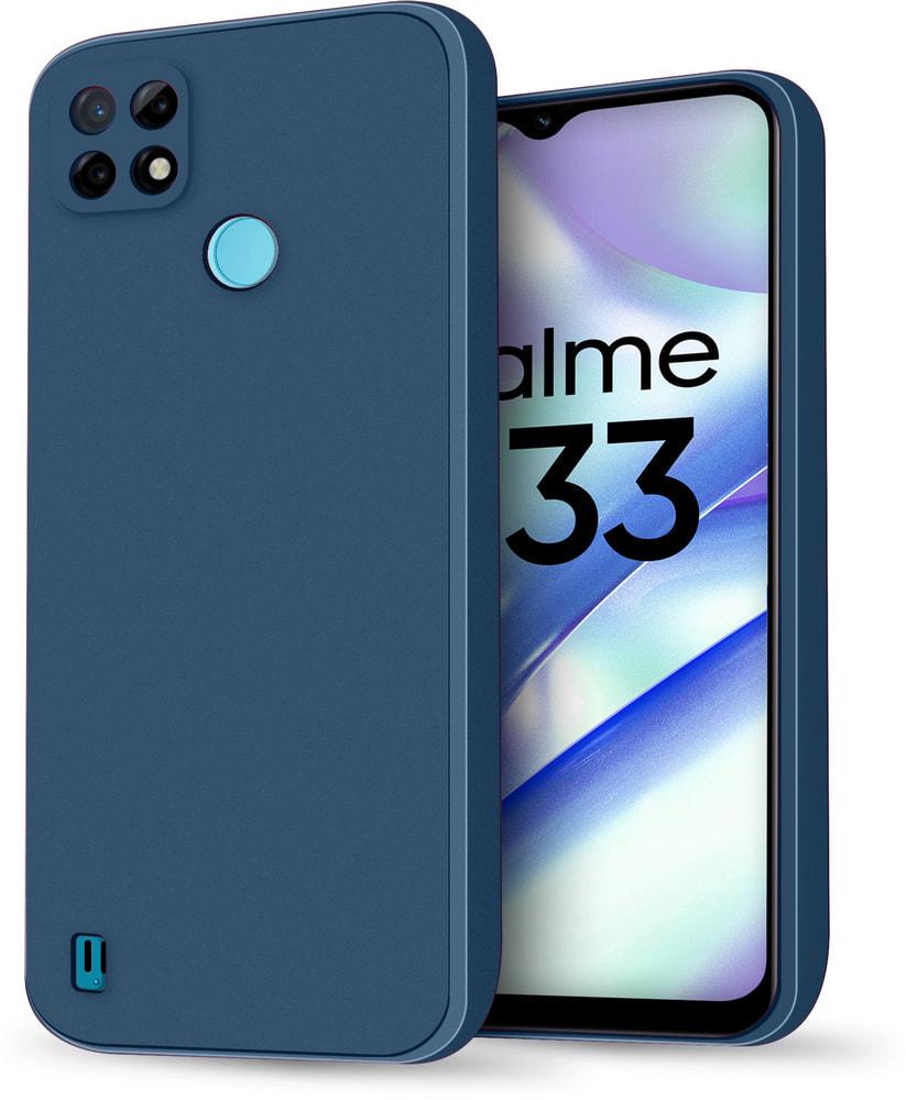 Силиконовый чехол HardCorner для Realme C21 Blue (30672-28)