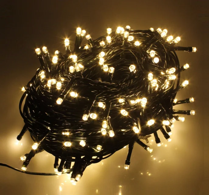 Гирлянда RD-7065 300LED Черный/Теплый белый