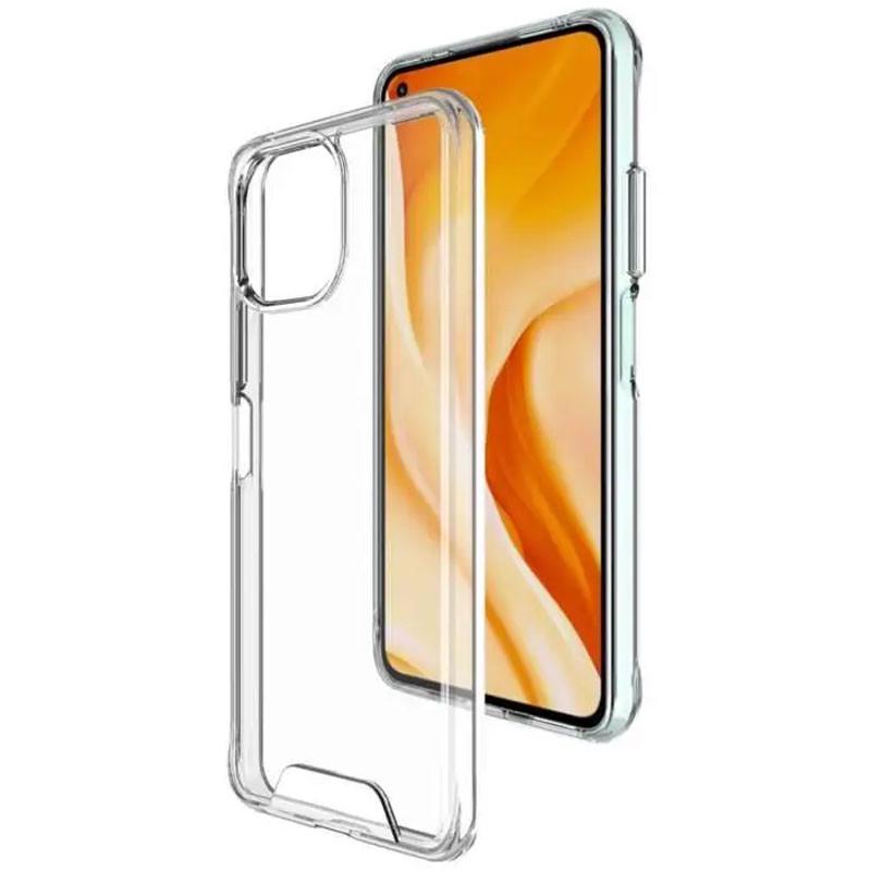 Протиударний чохол TPU Space Case transparent для Xiaomi Mi 11 Lite Прозорий