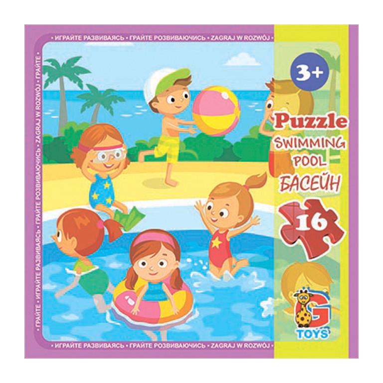 Пазли дитячі Дитячий майданчик LX08 16 ел. (RLT46100)