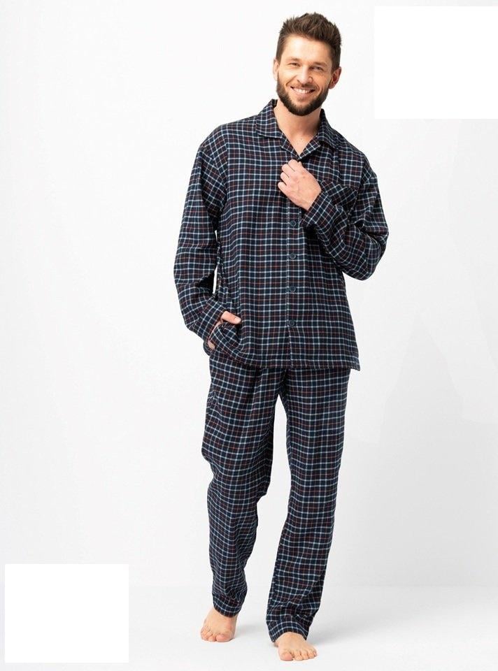 Пижама мужская на пуговицах Key MNS 480k 2XL Темно-синий (36969116) Пижама мужская на пуговицах Key MNS 480k 2XL Темно-синий (36969116)