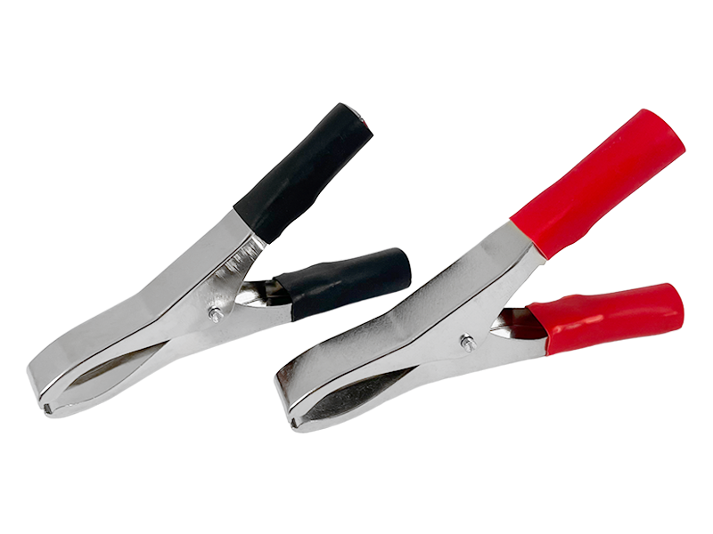 Зажим типа крокодил Lemanso LM9149 50 А 100 мм 2 шт. (7101)