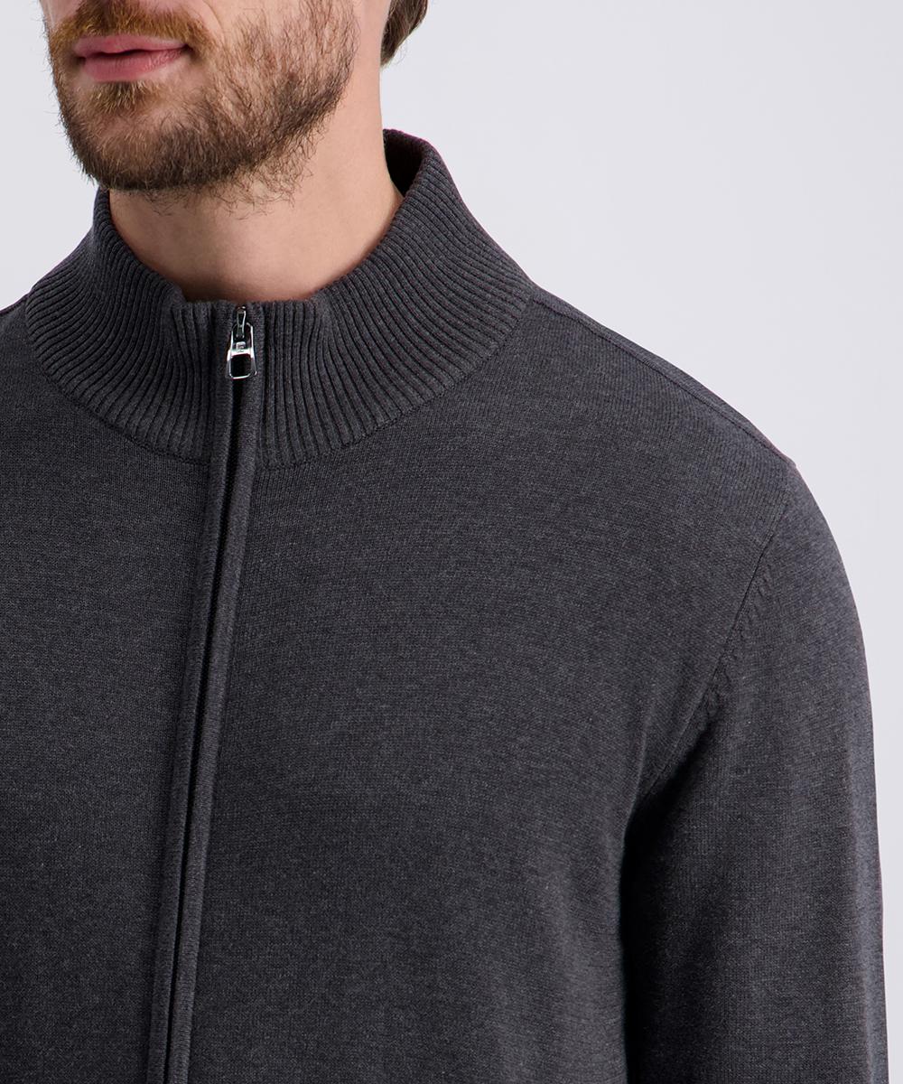 Кофта на блискавці чоловіча XL Темно-сірий (C5 51029.5064.9002-XL) - фото 6 Кофта на блискавці чоловіча XL Темно-сірий (C5 51029.5064.9002-XL) - фото 6