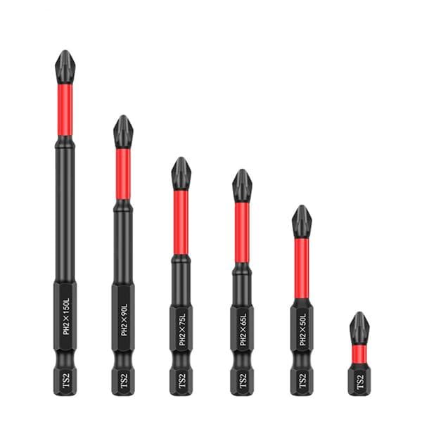 Набор бит двухсторонних PH2 с удлиненным хвостовиком (6 шт. 2.5–15 см (30365230)