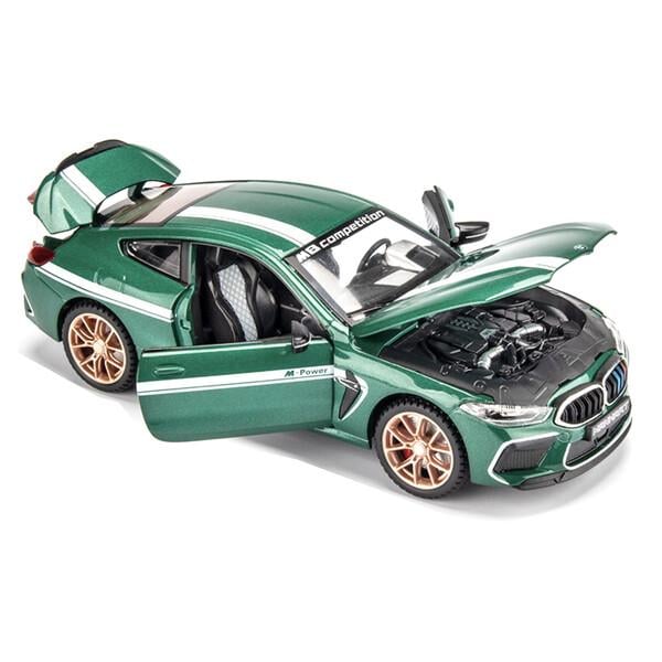 Машинка BMW M8 TK Union Group моделька металлическая Зеленый (59890)