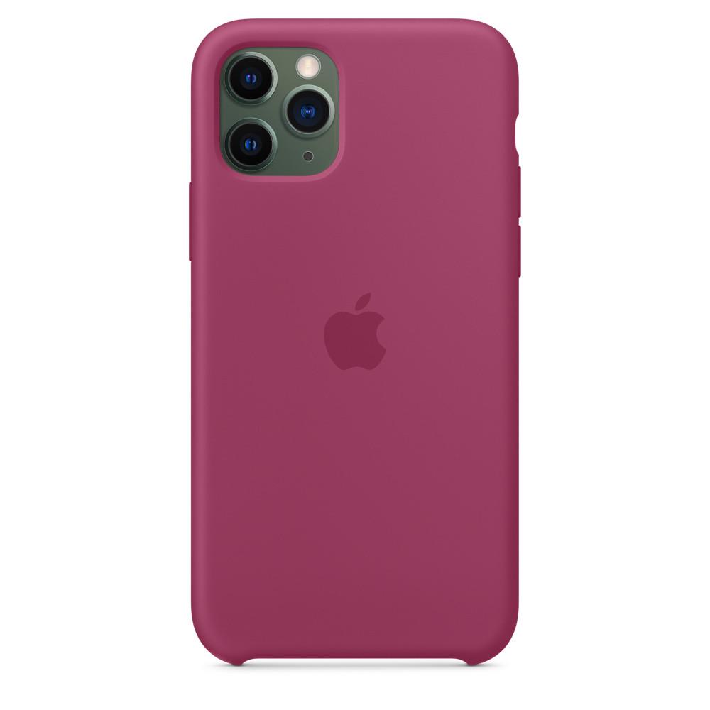 Силіконовий чохол-накладка Apple Silicone Case for iPhone 11 Pro, Pomegranate (HC) - фото 3