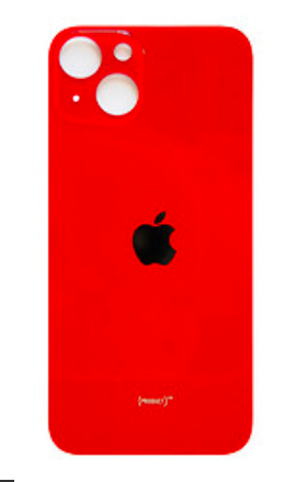Стекло корпуса iPhone 13 Red (P833)