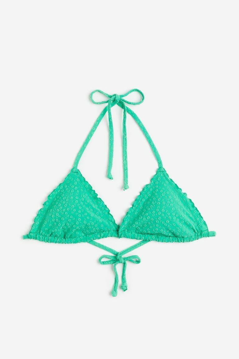 Купальный бюст H&M 1140363 р. 36 Зеленый