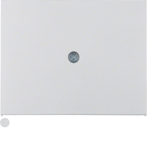 Панель лицевая Berker K.5 для компьютерной розетки Алюминий (10357003)