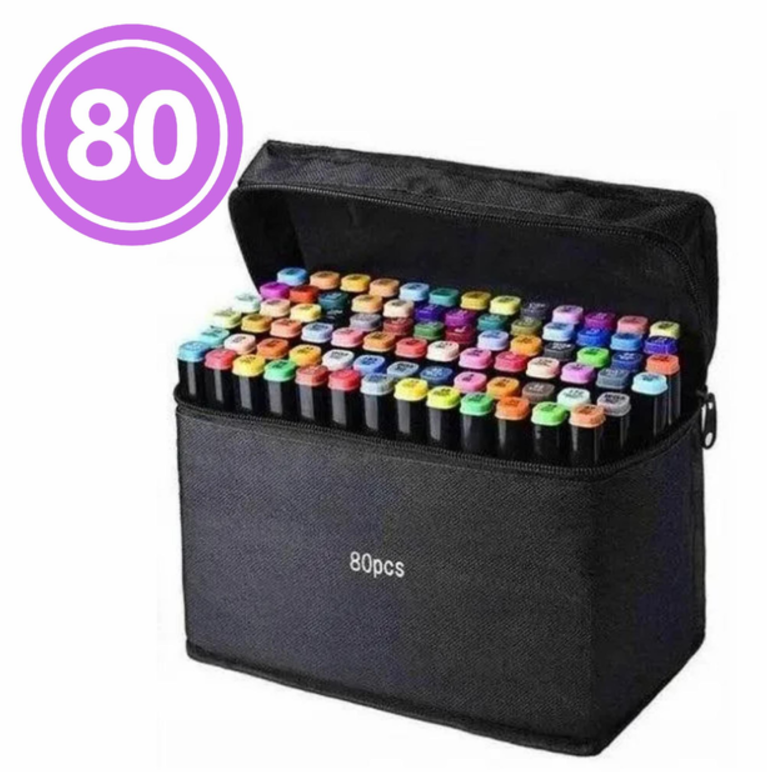 Скетч маркеры для рисования 80 шт. (2424357750) - фото 6 Скетч маркеры для рисования 80 шт. (2424357750) - фото 6