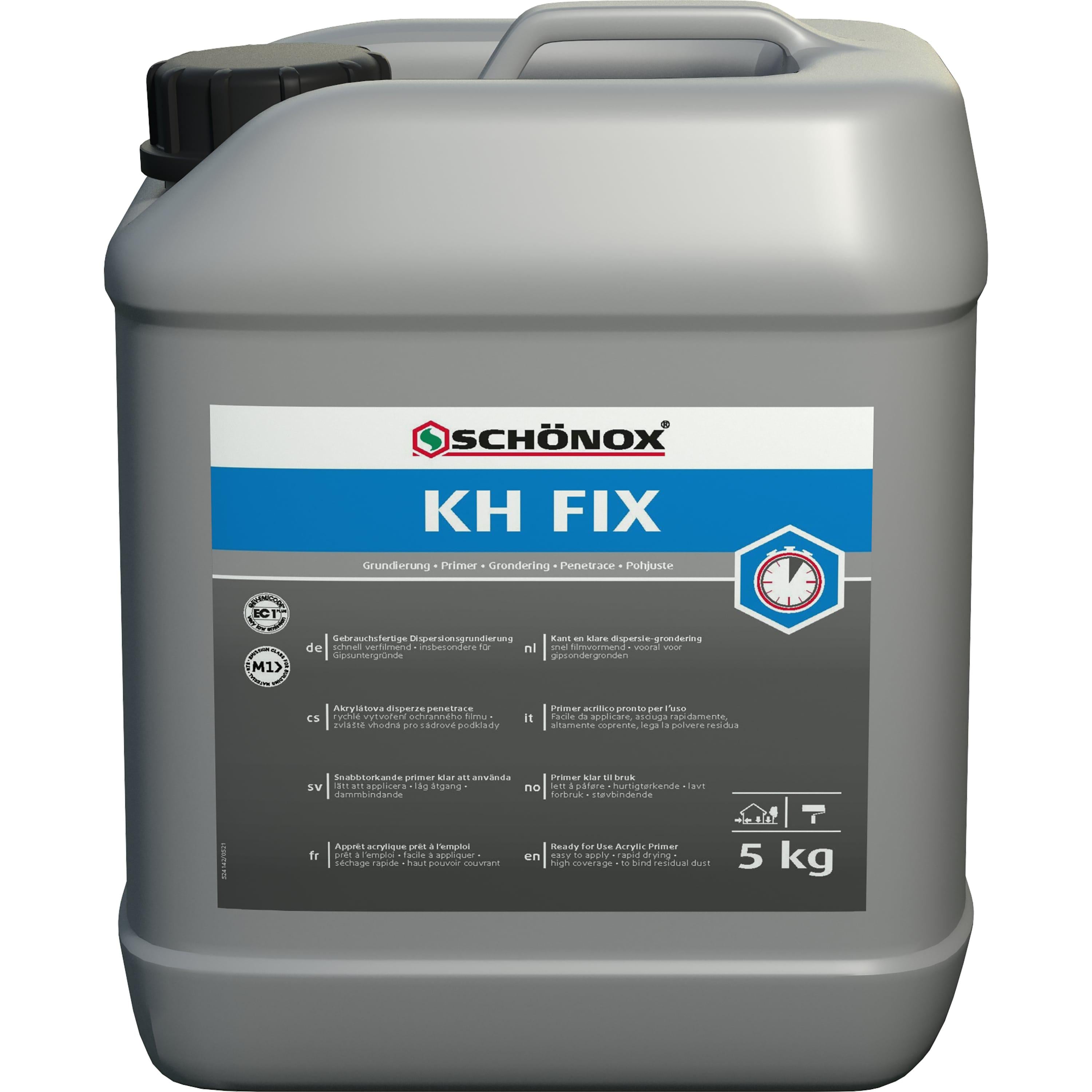 Грунтовка дисперсионная Schonox KH Fix 5 кг Пурпурный (483277)