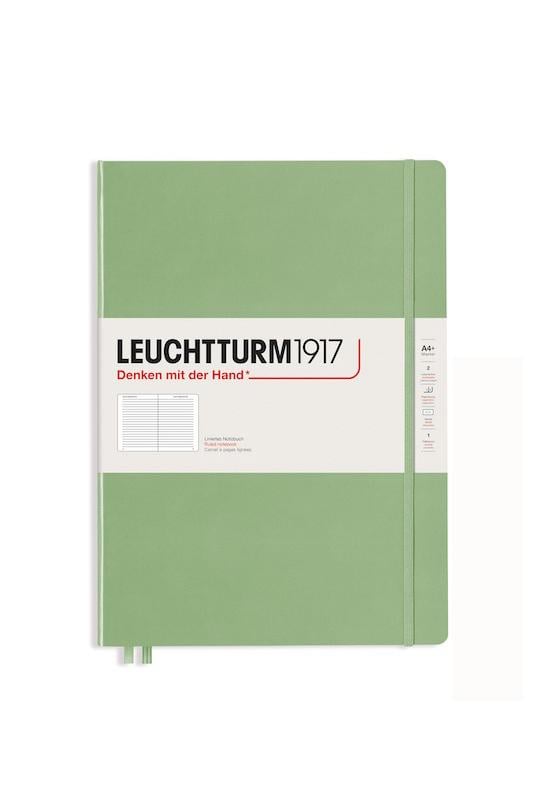 Блокнот Leuchtturm1917 Muted Colours Master Slim A4+ линия Sage (363918)