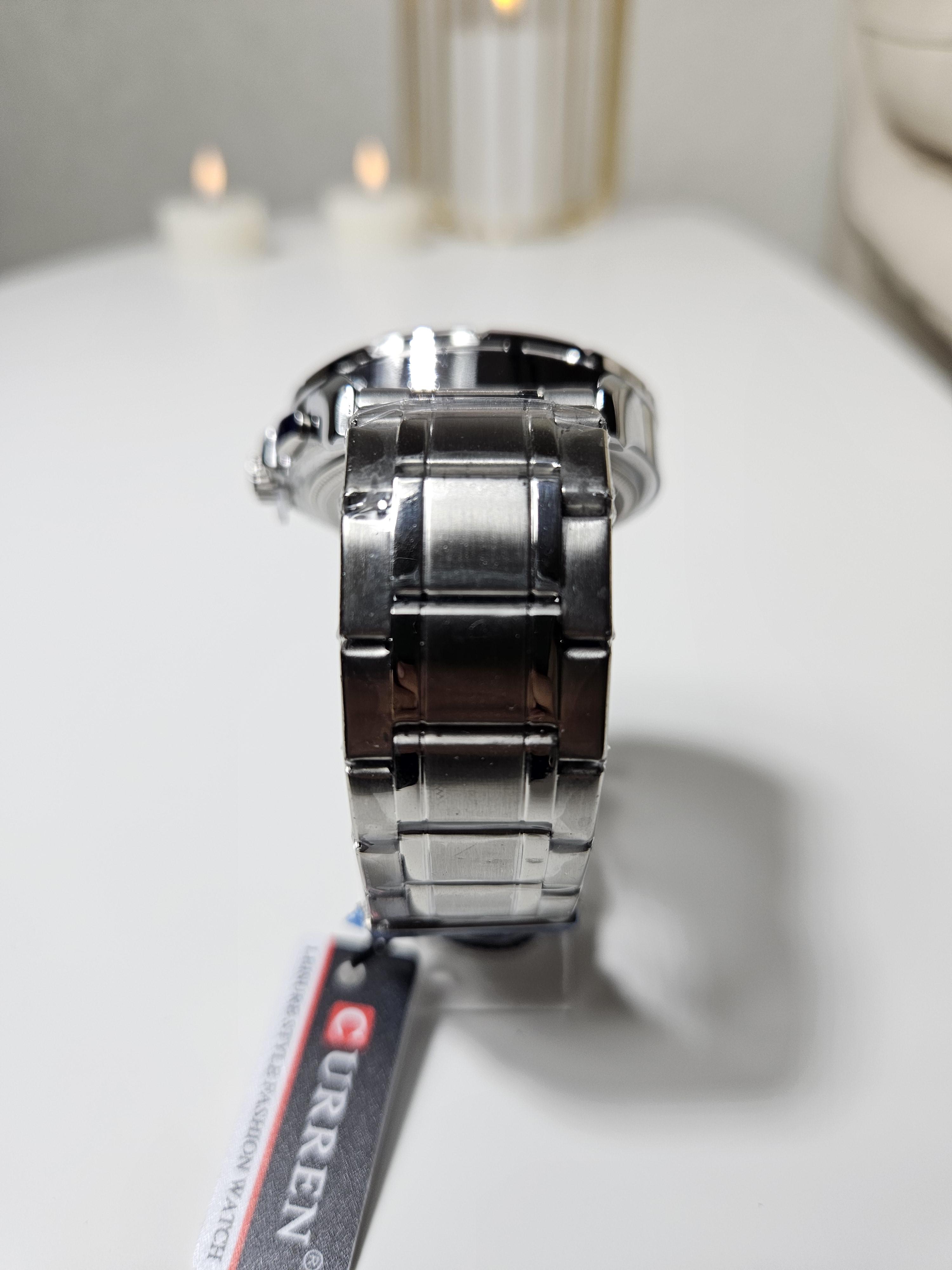 Наручний годинник чоловічий Сurren Rodos Срібний (1113) - фото 5