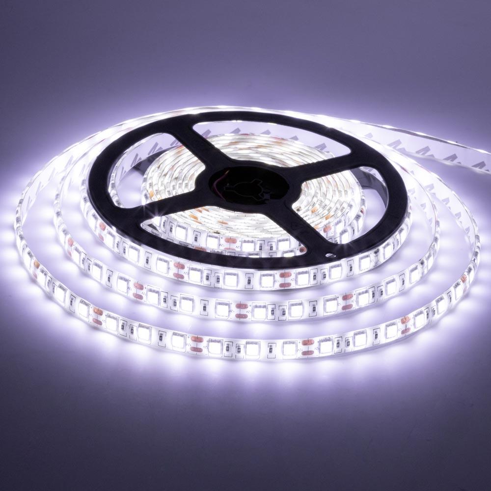 Led лента светодиодная smd5050 IP20 12 В 60 Led Белый (5602521)