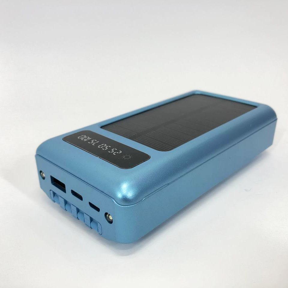 Повербанк 10000 mAh на солнечной батарее Синий (ws93361) - фото 6 Повербанк 10000 mAh на солнечной батарее Синий (ws93361) - фото 6