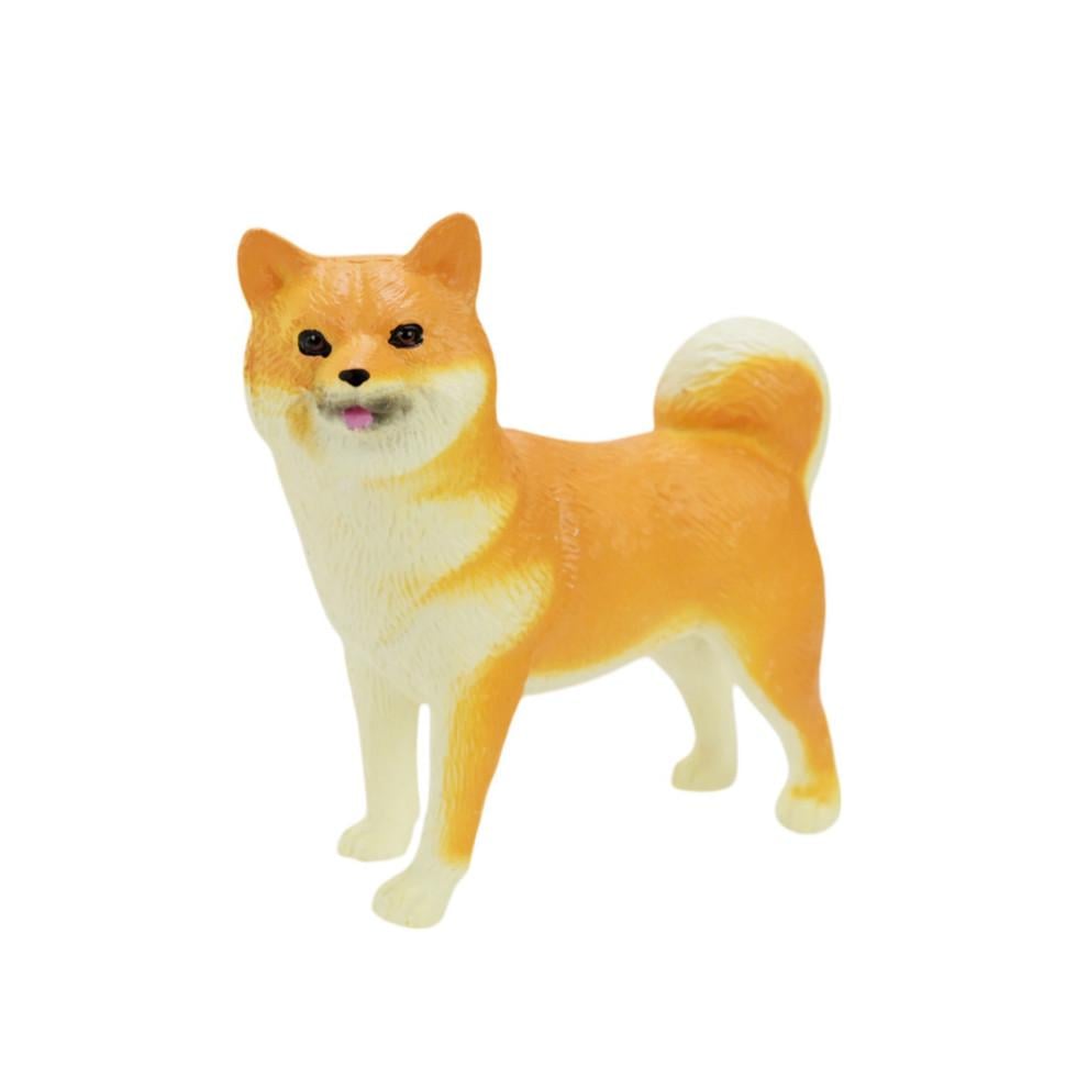 Детская игровая фигурка Bambi животные Shiba inu Оранжевый (IF-174-F-601)