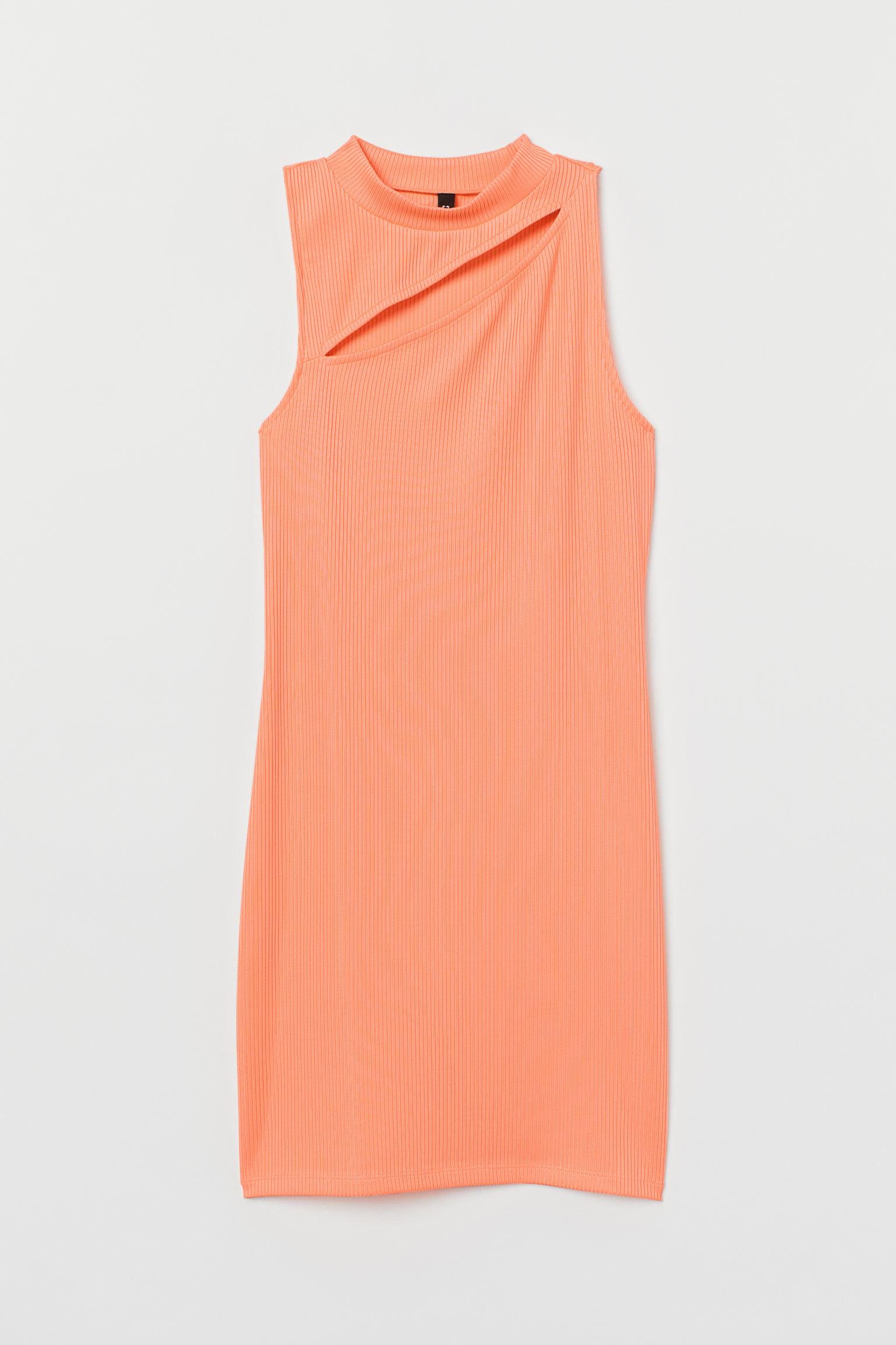 Платье H&M XS Персиковый (31038362981)