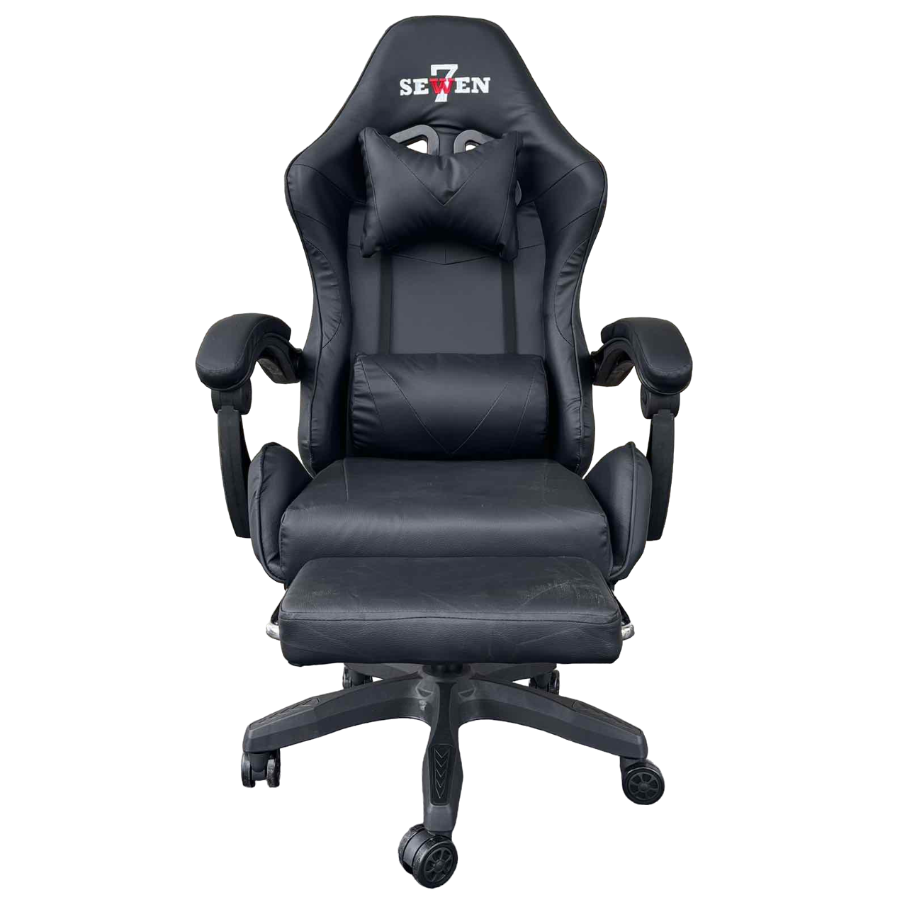 Крісло комп'ютерне геймерське SEWEN 730 Чорний (9869110)