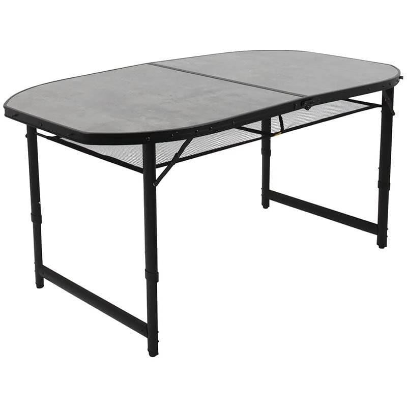Туристический стол раскладной Bo-Camp Northgate Oval 150x80 см Black/Grey (DAS302569)