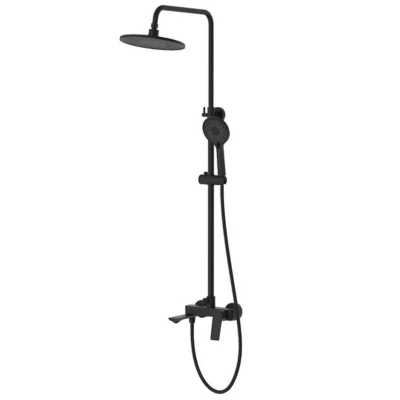 Душова колона MIXXUS PREMIUM DERBY 009-J Black із змішувачем (MI6604)