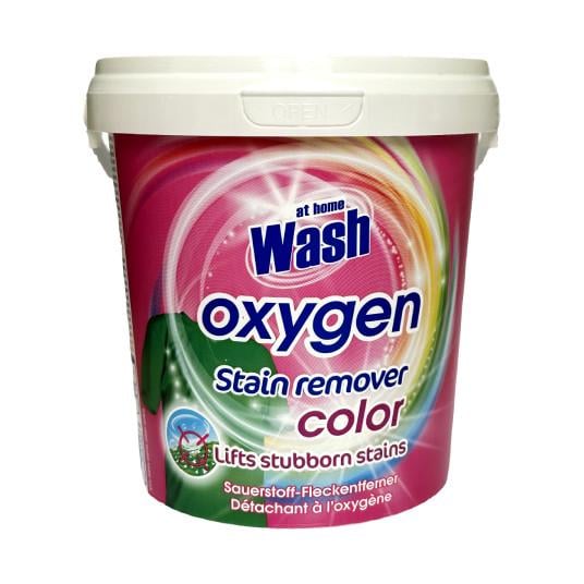 Порошок кислородный для пятновыводения at home Wash Oxygen Stain Remover Color 900 г (31301899)